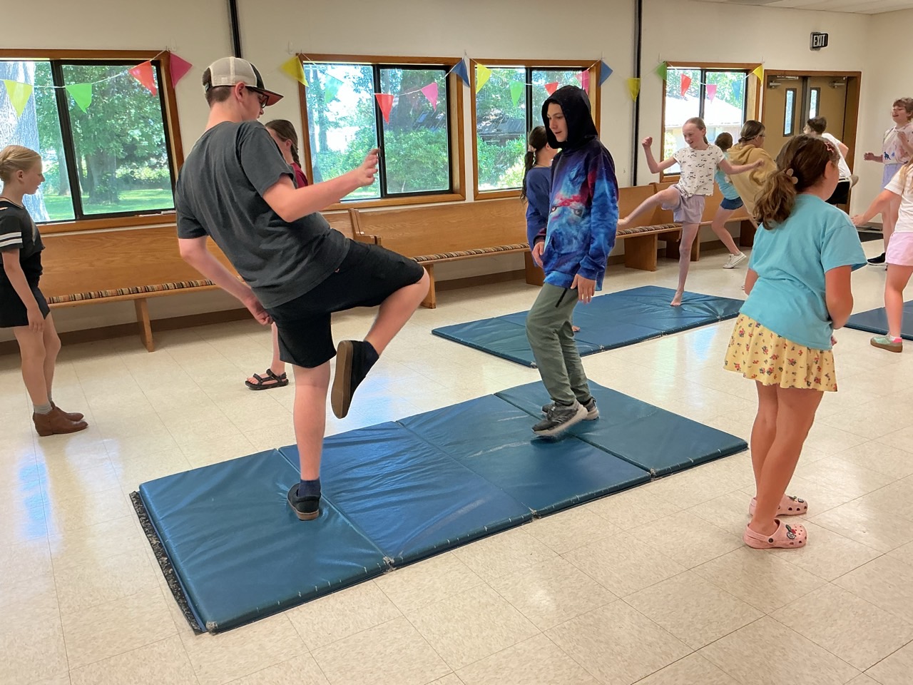 Balance exercise — Annual Kids Workshop, The JC Mainstage