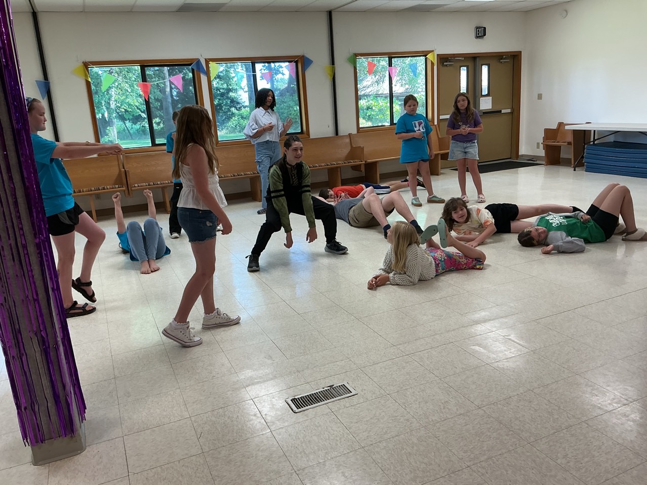 Freeze game — Annual Kids Workshop, The JC Mainstage
