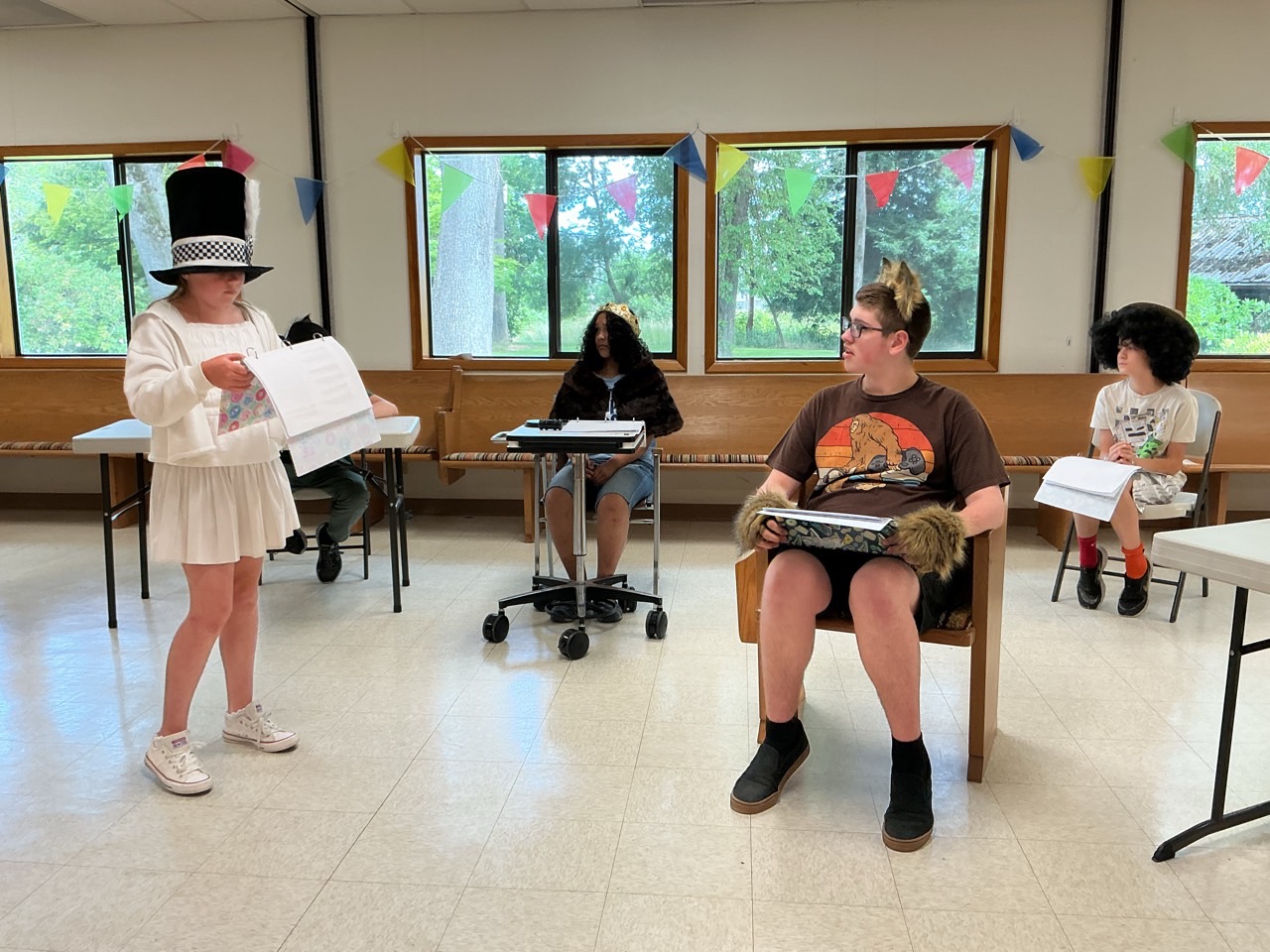 Reflection circle — Annual Kids Workshop, The JC Mainstage