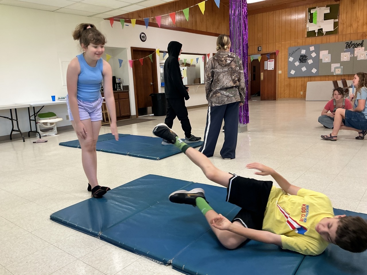 Tumbling drill — Annual Kids Workshop, The JC Mainstage